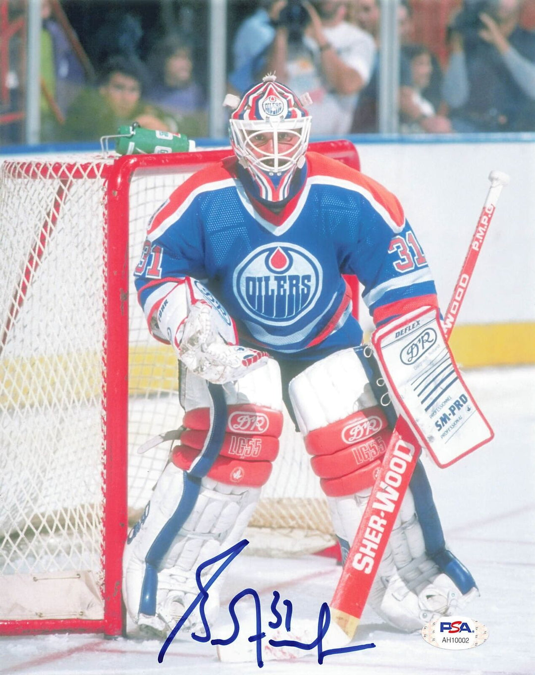 Grant Fuhr signed 8x10 photo PSA/DNA Edmonton Oilers Autographed Image 1