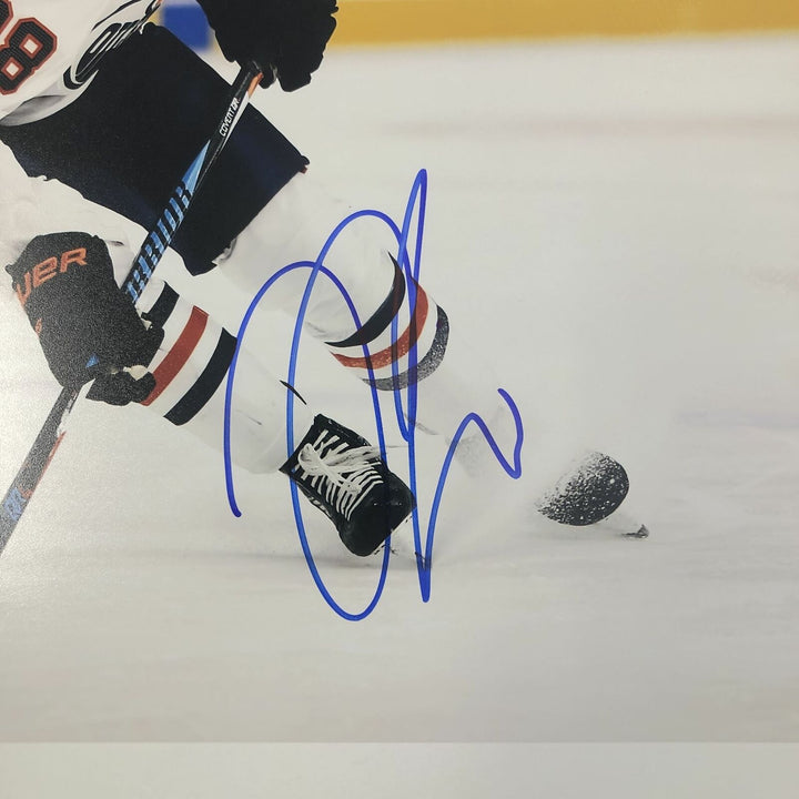Jesse Puljujarvi signed 11x14 photo PSA/DNA Edmonton Oilers Autographed Image 2