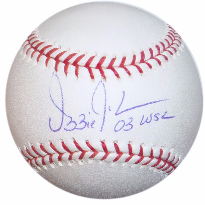 OZZIE GUILLEN SIGNED 2003 WORLD SERIES CHAMPS BALL WHITE SOX ORIOLES BRAVES JSA Image 1