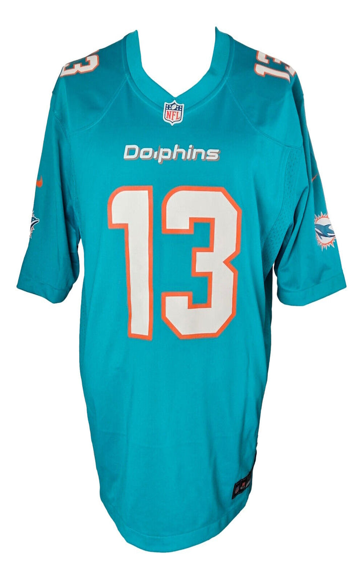 Dan Marino Signed Miami Dolphins Teal Nike Game Jersey BAS ITP 1W390343 Image 2