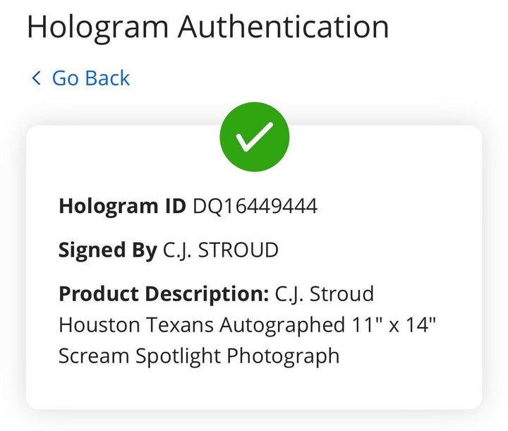 CJ Stroud Signed 11x14 Framed Photo Scream Rookie Autograph Texans Fanatics COA Image 5
