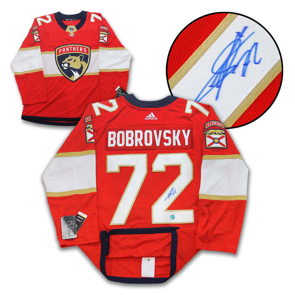 Sergei Bobrovsky Florida Panthers Autographed adidas Jersey Image 1
