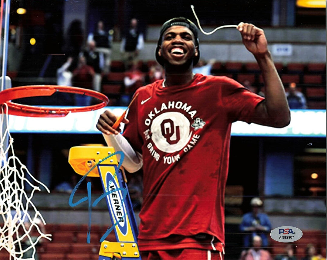 Buddy Hield Signed 8x10 photo PSA/DNA Oklahoma Sooners Autographed Pelicans Image 1