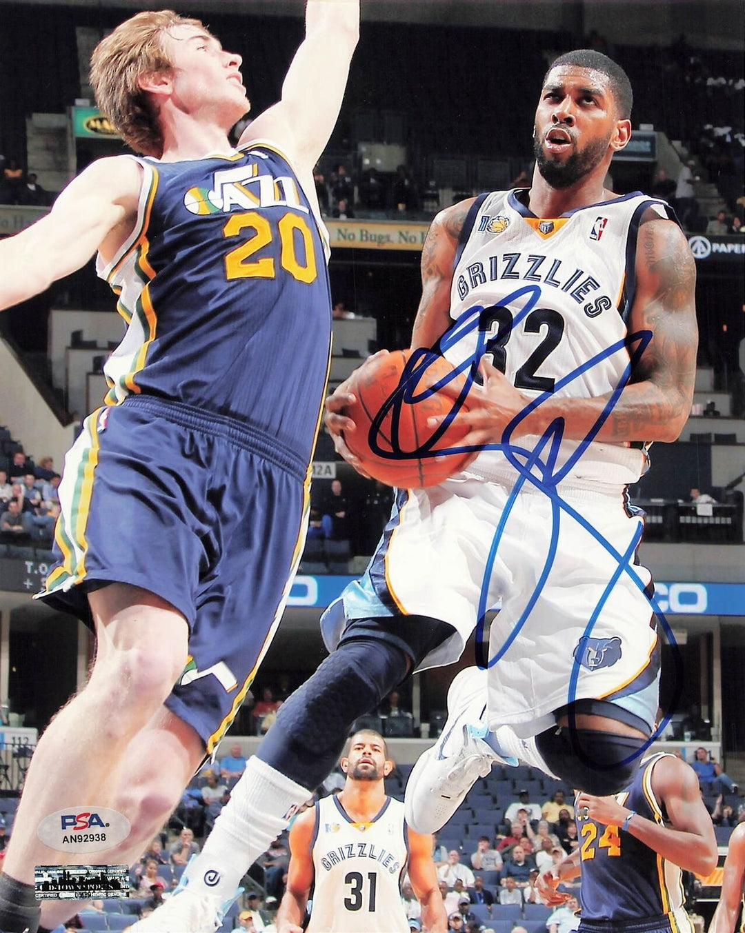 OJ Mayo signed 8x10 photo PSA/DNA Memphis Grizzlies Autographed Image 1