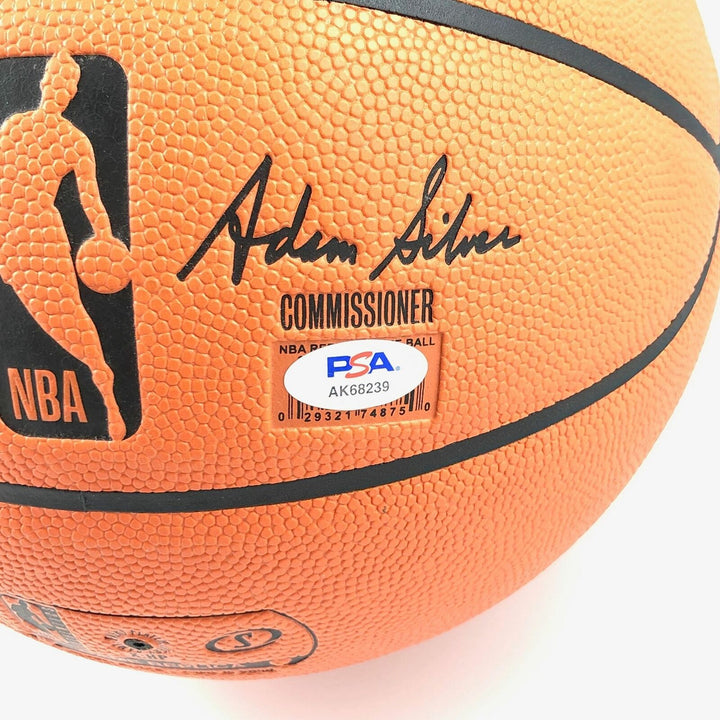2017-18 Spurs Team Signed Basketball PSA/DNA Autographed Ball LOA Image 8