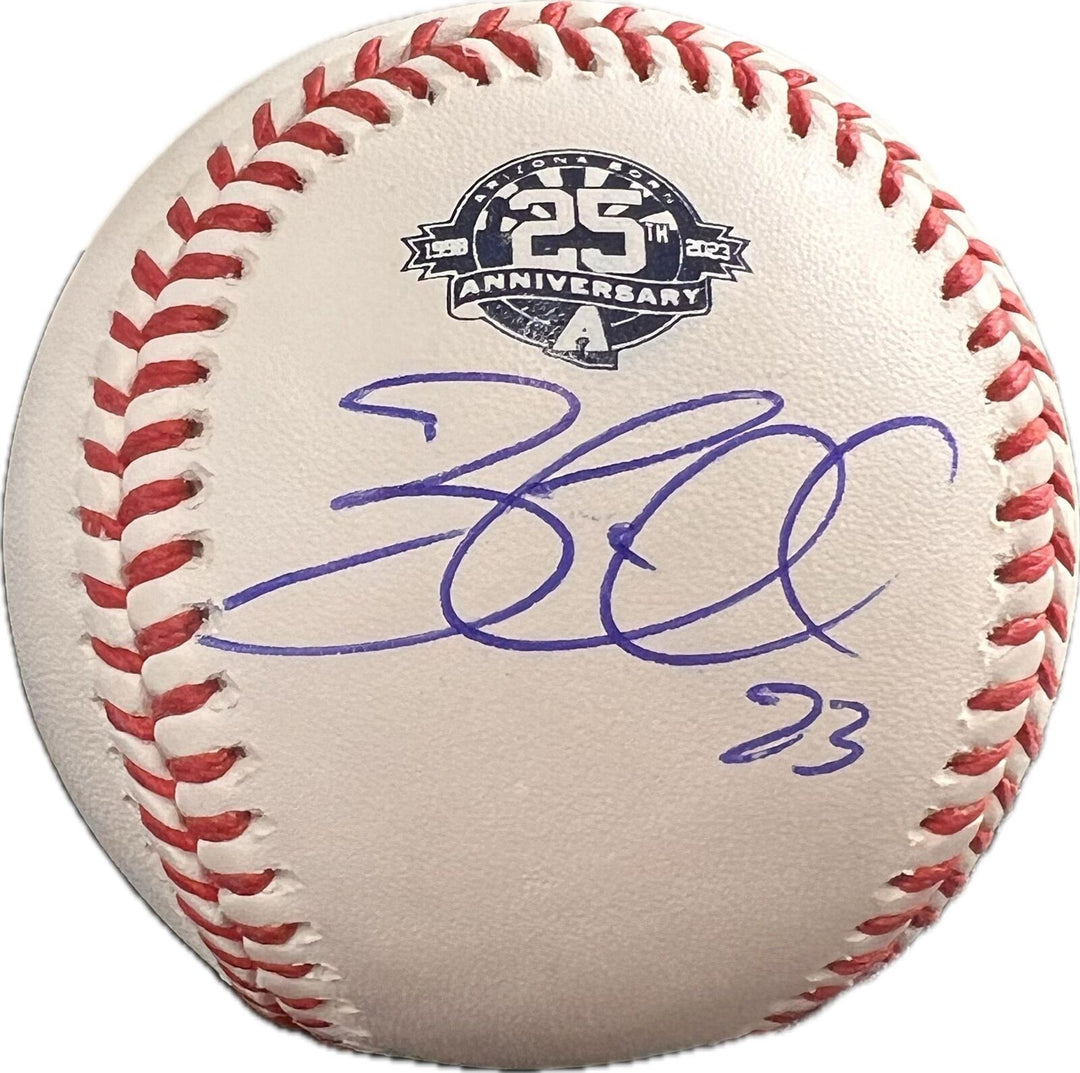 Zac Gallen signed 25th Anniversary Baseball JSA Arizona Diamondbacks autographed Image 1