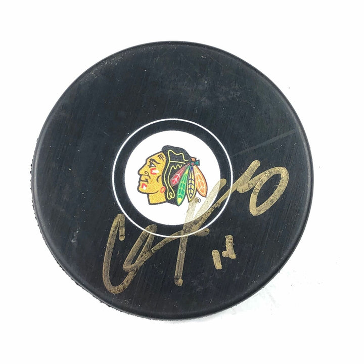 CHRIS KUNITZ signed Hockey Puck PSA/DNA Chicago Blackhawks Autographed Image 1