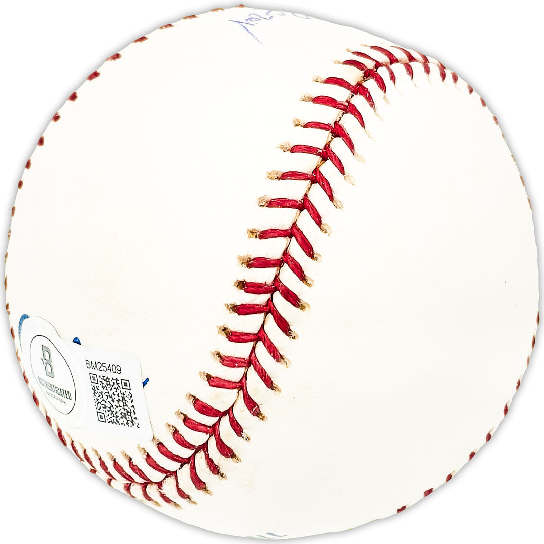 Dave Niehaus Autographed MLB Baseball Mariners "HOF 2008" Beckett QR #BM25409 Image 3