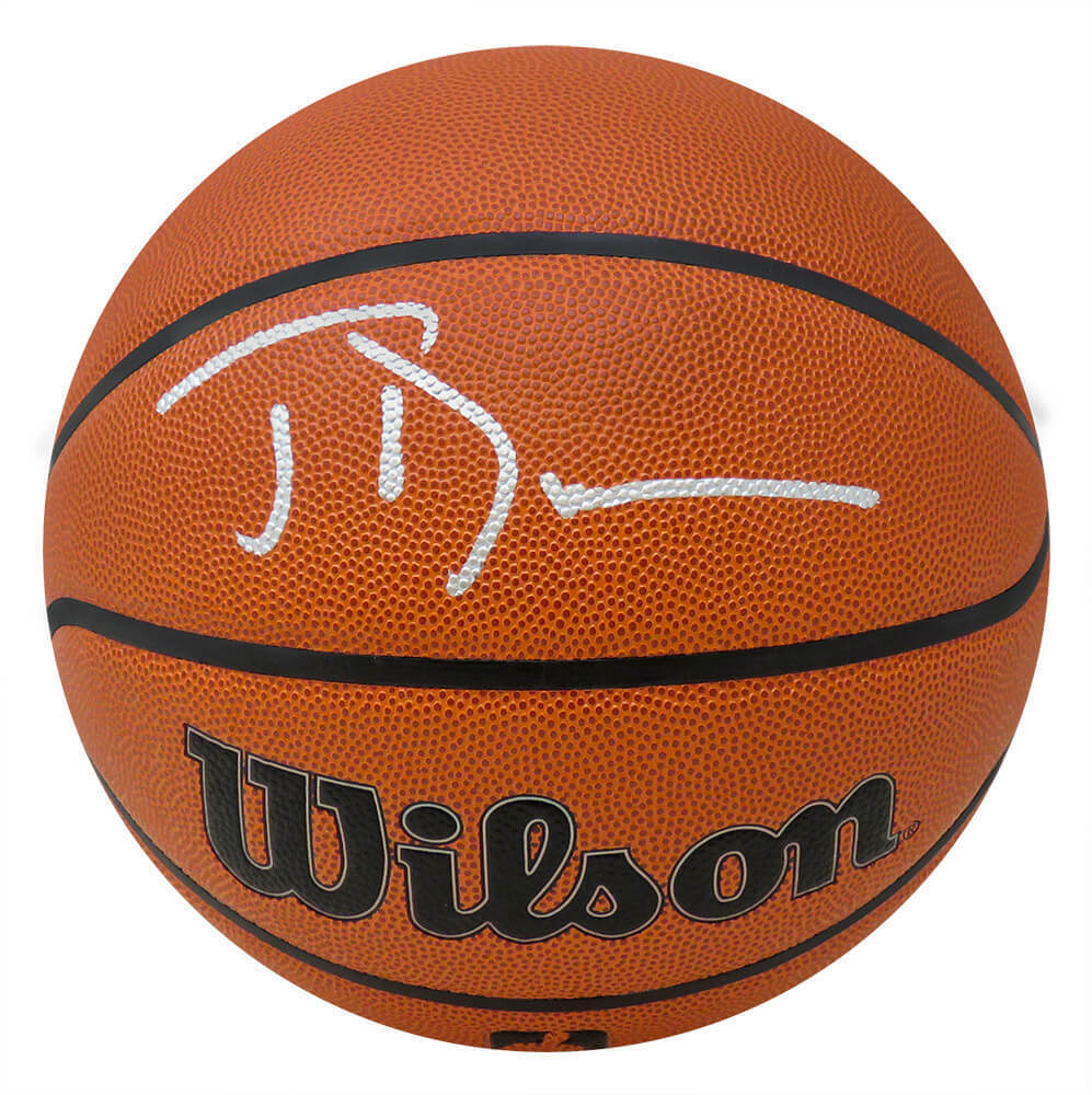 Joe Dumars (PISTONS) Signed Wilson Indoor/Outdoor NBA Basketball -(SCHWARTZ COA) Image 1