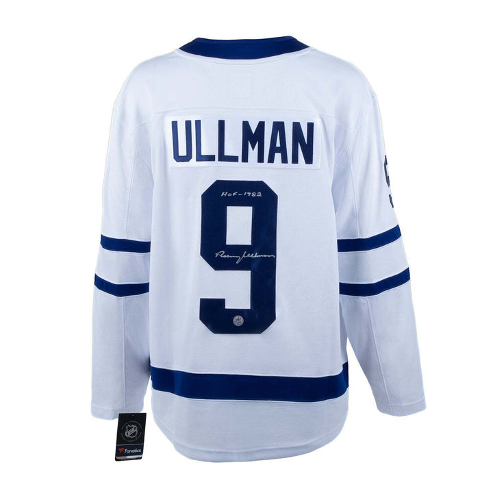 Norm Ullman Signed Toronto Maple Leafs White Fanatics Jersey Image 1