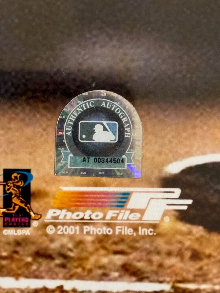 Derek Jeter Autographed 16X20 Framed Photo (Steiner & MLB Auth) Image 3