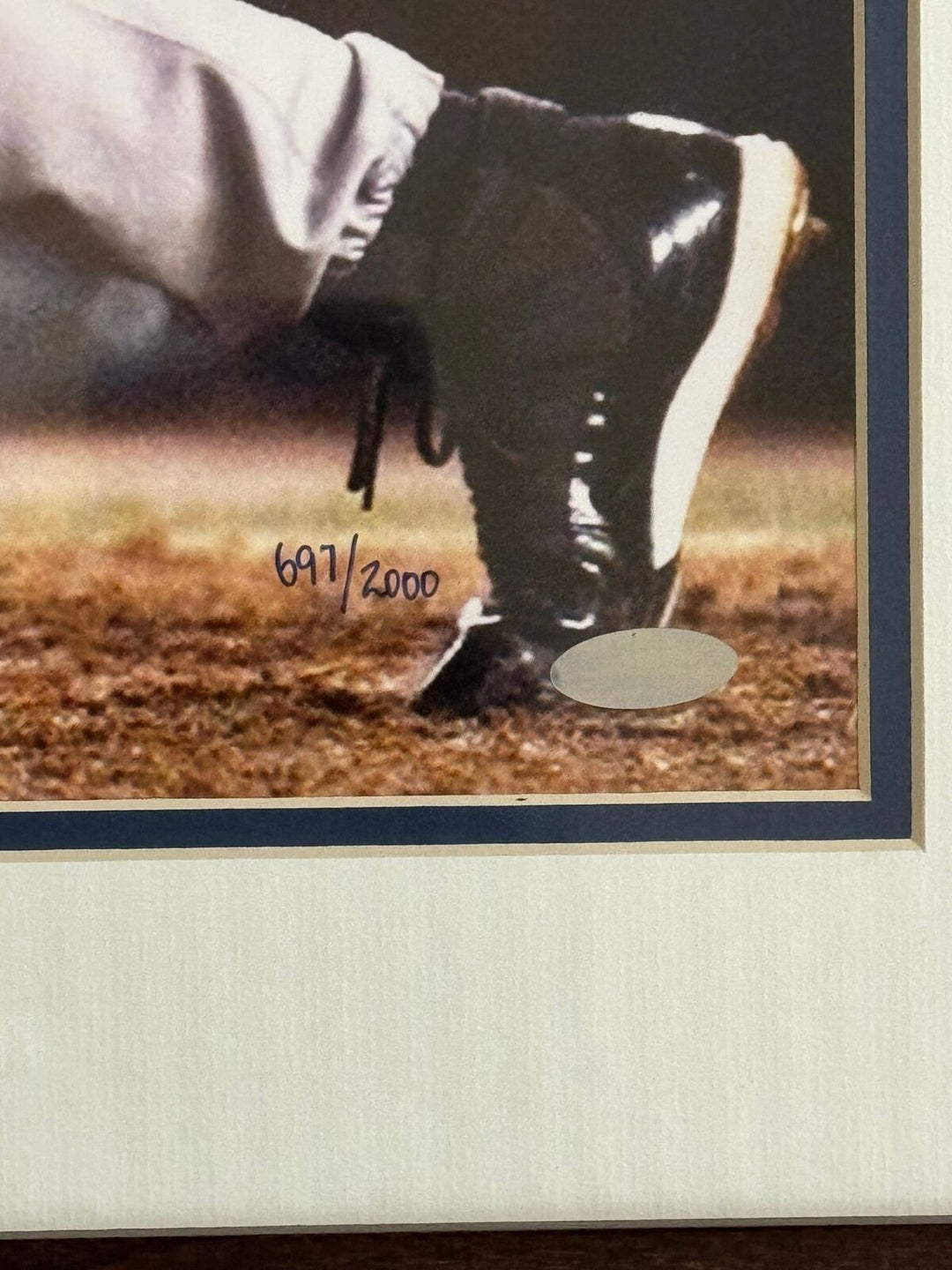 Derek Jeter Autographed 16X20 Framed Photo (Steiner & MLB Auth) Image 4