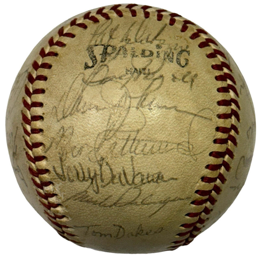 1971 Baltimore Orioles Team Signed Baseball Image 4