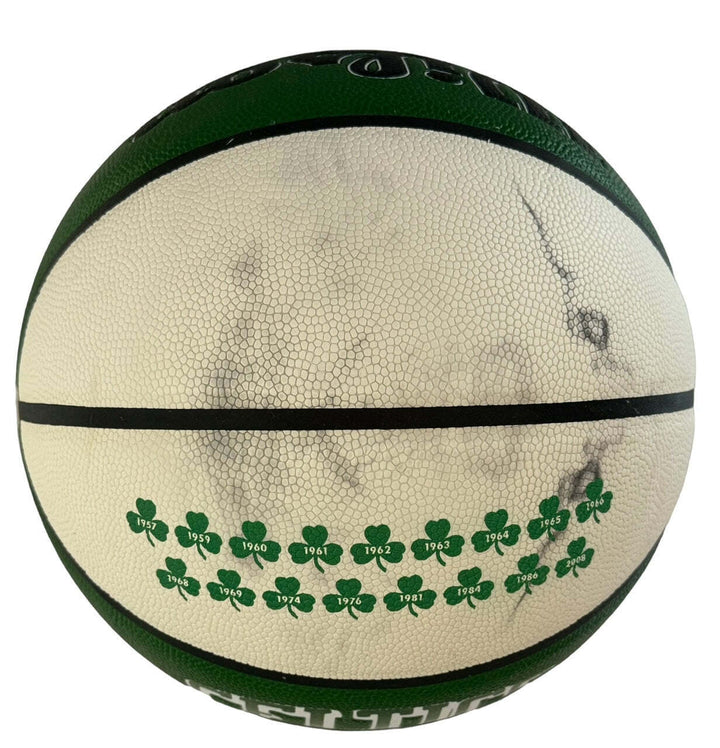Kevin McHale Signed Boston Celtics 75th Anniversary City Edition Wilson NBA Bask Image 2