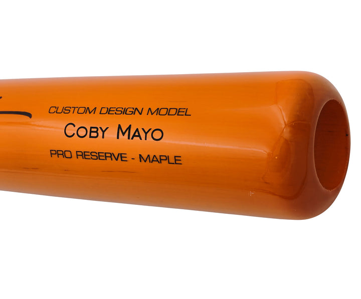 COBY MAYO AUTOGRAPHED VICTUS PLAYER MODEL BASEBALL BAT ORIOLES BECKETT 225835 Image 6