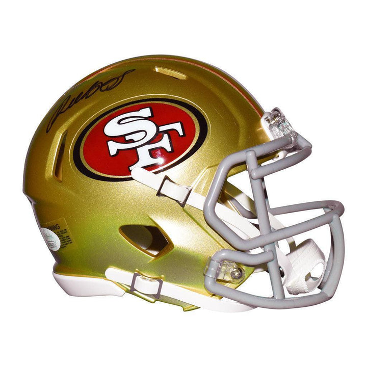 Deebo Samuel Signed San Francisco 49ers Speed Mini Football Helmet (JSA) Image 4