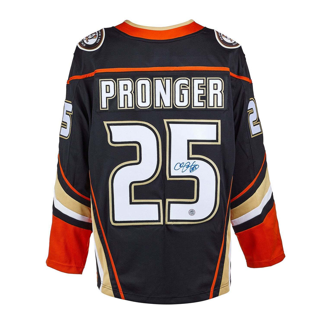 Chris Pronger Autographed Anaheim Ducks Fanatics Jersey Image 1