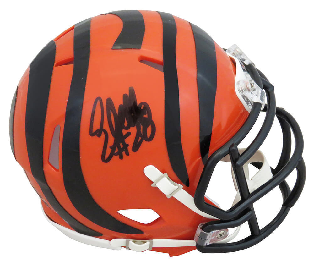 Corey Dillon Signed Cincinnati Bengals Riddell Speed Mini Helmet - SCHWARTZ COA Image 1