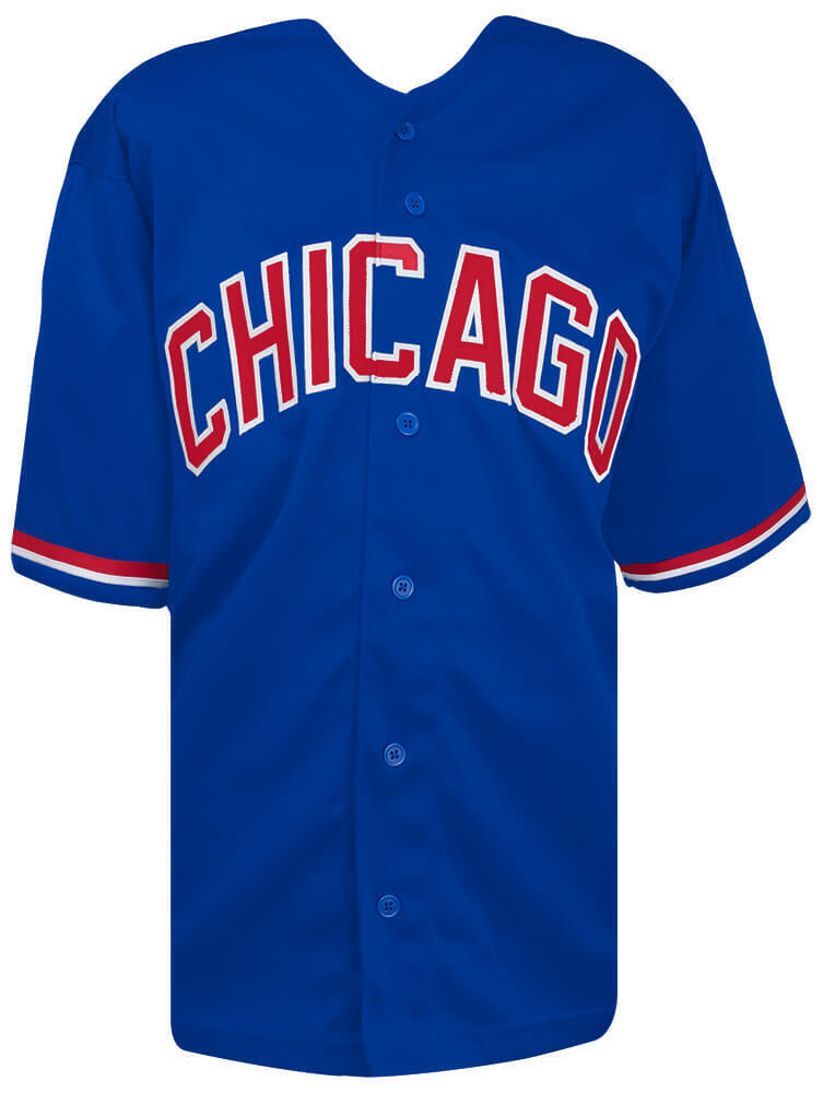 Sammy Sosa (CHICAGO CUBS) Signed Blue Custom Baseball Jersey - (SCHWARTZ COA) Image 3