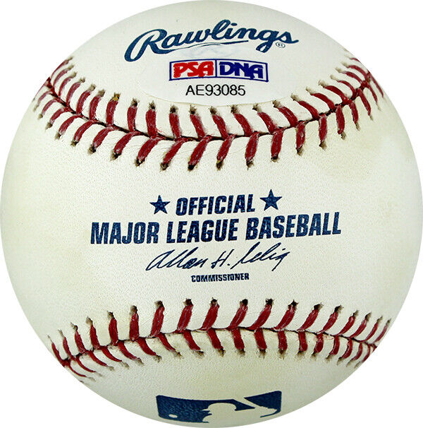 Bob Wolff Signed Autographed AL Baseball Inscribed HOF 95 PSA - Twins Senators Image 2