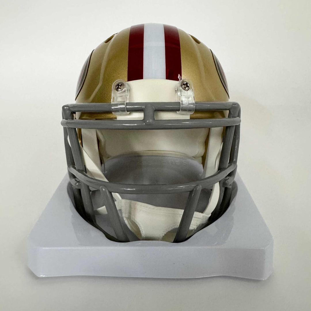 Autographed/Signed Brock Purdy San Francisco 49ers Mini Helmet Fanatics COA Image 3