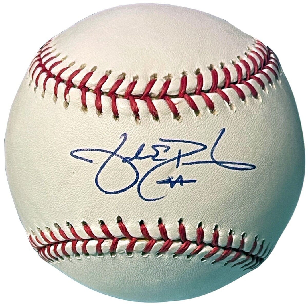 Jake Peavy signed Official Rawlings Major League Baseball #44- White Sox/Red Sox Image 1