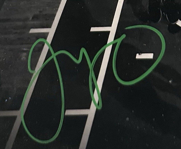 Jayson Tatum Celtics Signed 11x14 Photo Framed Dunking On Lebron Auto Fanatics Image 3