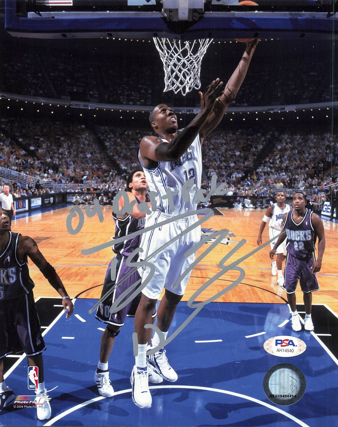 Dwight Howard signed 8x10 photo PSA/DNA Orlando Magic Autographed Image 1