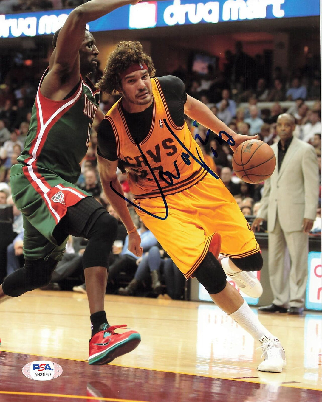Anderson Varejao signed 8x10 photo PSA/DNA Cleveland Cavaliers Autographed Image 1