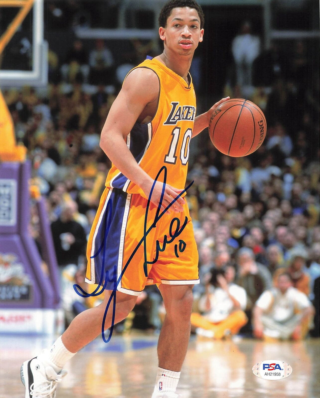 Tyronn Lue signed 8x10  photo PSA/DNA Los Angeles Lakers Autographed Image 1