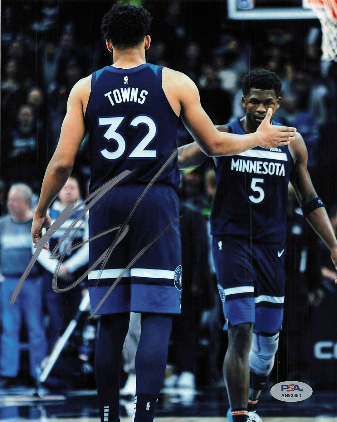 Karl Anthony Towns signed 8x10 photo PSA/DNA Minnesota Timberwolves Autographed Image 1