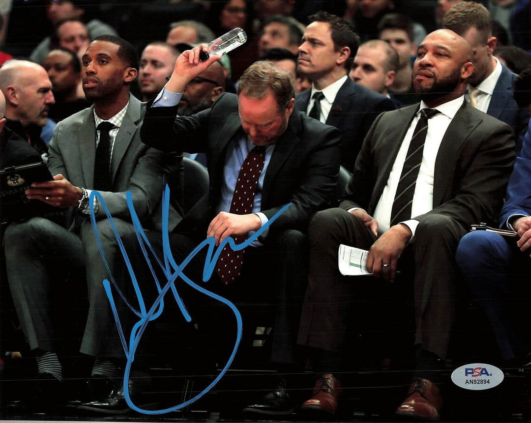 Mike Budenholzer signed 8x10 photo PSA/DNA Milwaukee Bucks Autographed Image 1