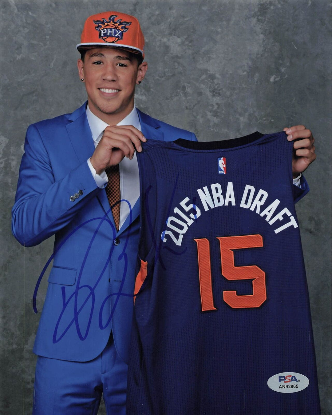 Devin Booker signed 8x10 photo PSA/DNA Phoenix Suns Autographed Image 1