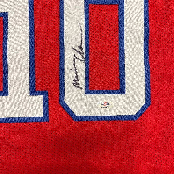 Maurice Mo Cheeks signed jersey PSA/DNA 76ers Autographed Sixers Image 2