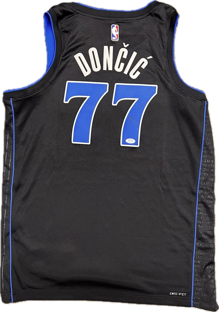 Luka Doncic Signed Jersey PSA/DNA Authentic Dallas Mavericks Autographed Image 1