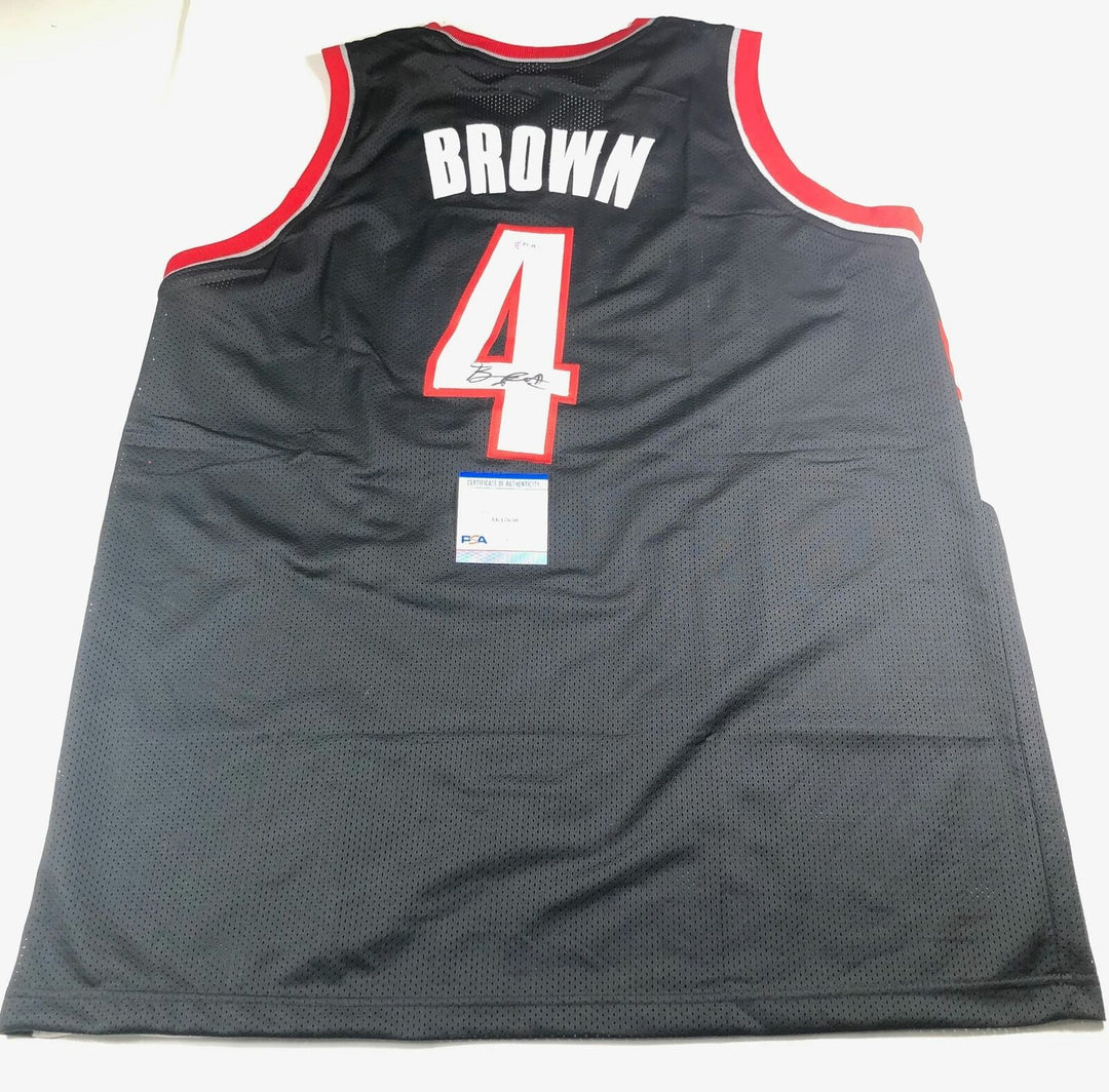 Greg Brown Signed Jersey PSA/DNA Portland Trail Blazers Autographed Image 1