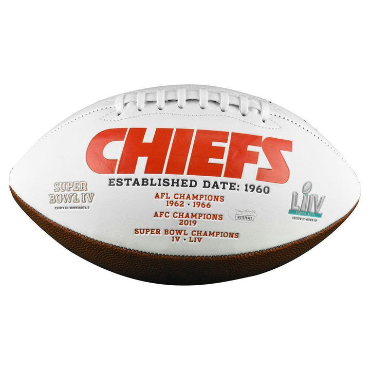 Willie Roaf Signed HOF 12 Inscription Kansas City Chiefs Official NFL Team Logo Image 4