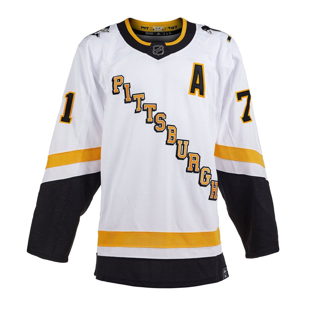 Evgeni Malkin Pittsburgh Penguins Signed Reverse Retro adidas Jersey Image 2