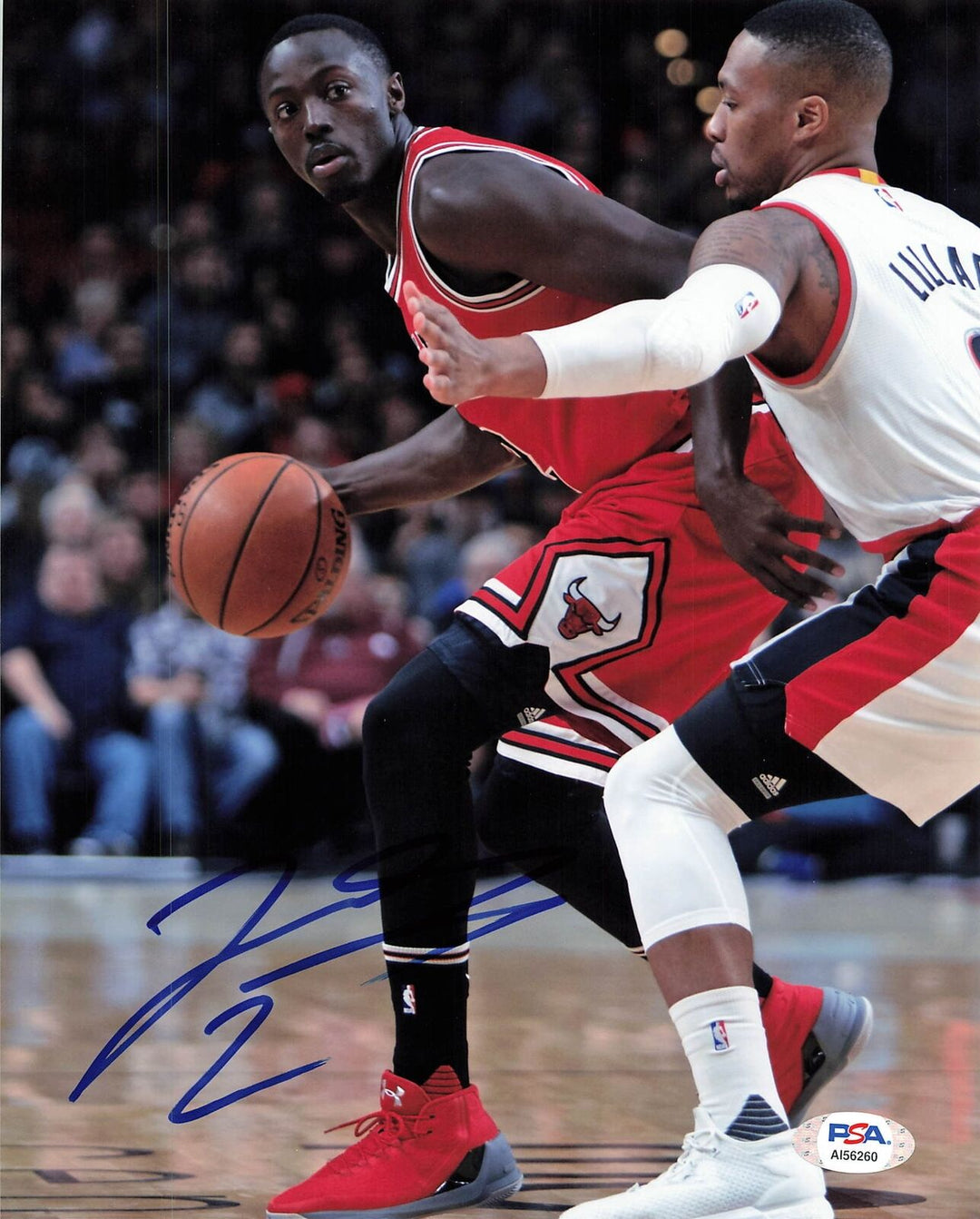 Jerami Grant signed 8x10 photo PSA/DNA Chicago Bulls Autographed Image 1