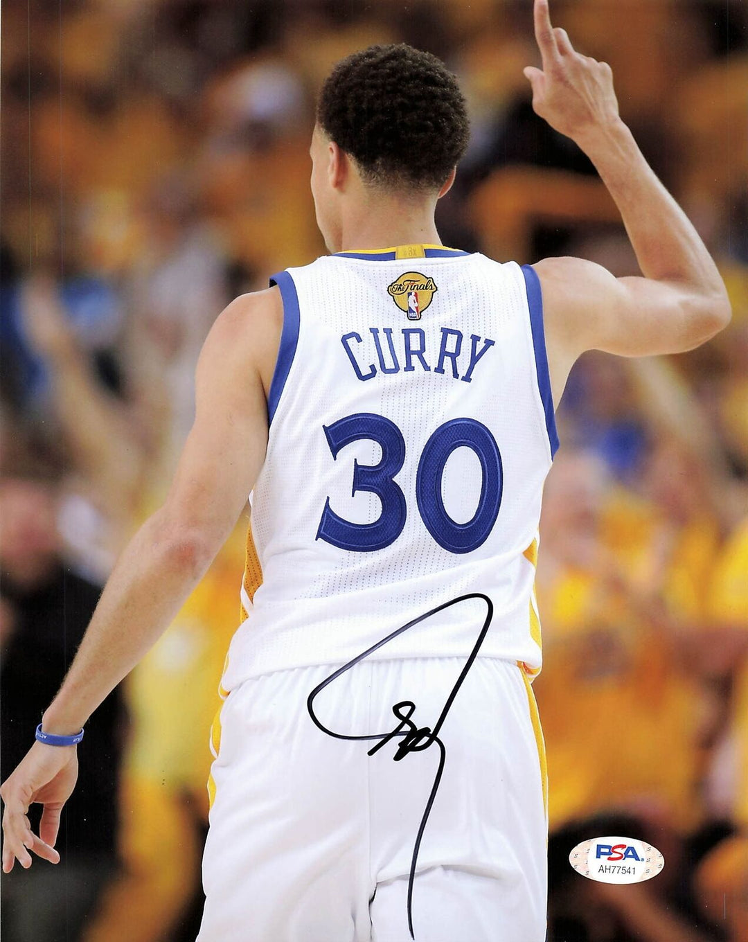 Stephen Curry Signed 8x10 photo PSA Autographed Warriors Image 1