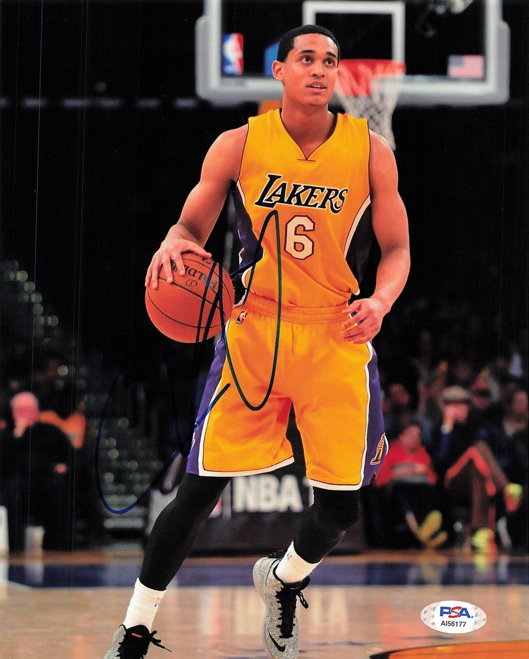 Jordan Clarkson signed 8x10  photo PSA/DNA  Los Angeles Lakers Autographed Image 1