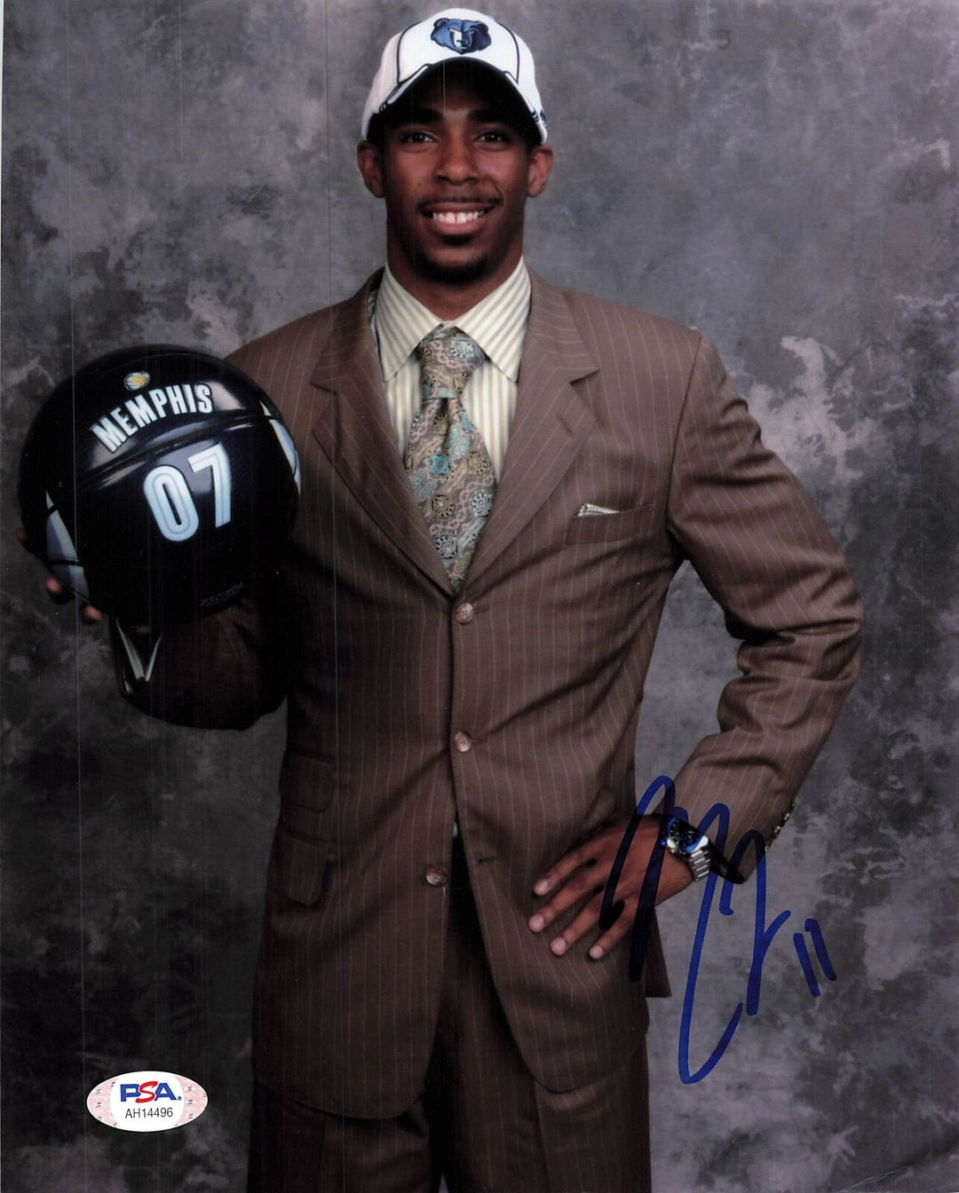 Mike Conley signed 8x10 photo PSA/DNA Memphis Grizzlies Autographed Image 1