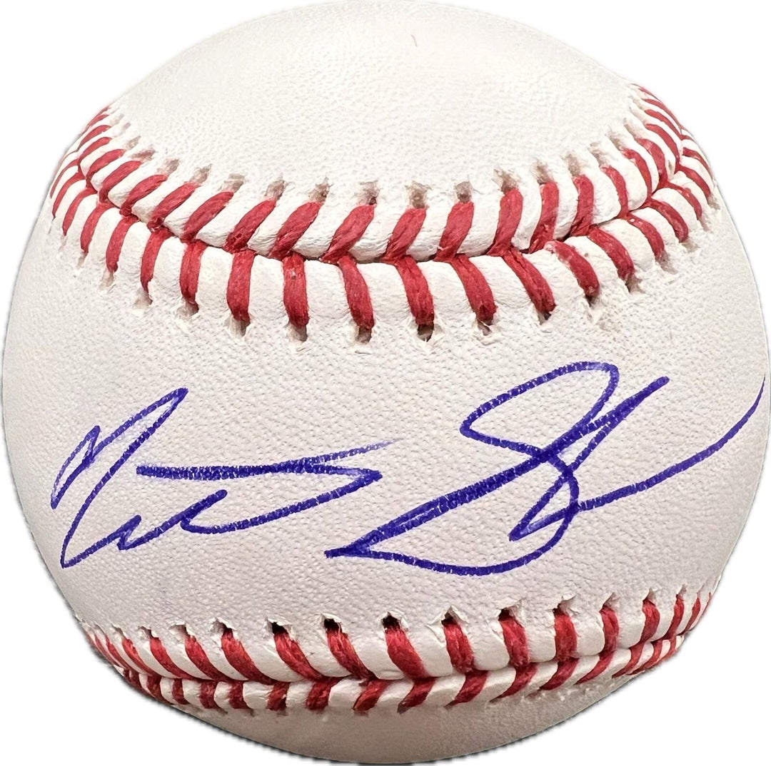 Matt Shaw signed baseball PSA/DNA Chicago Cubs autographed Image 1