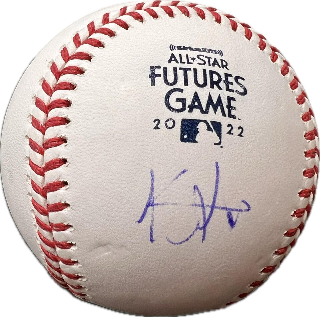 Kyle Harrison signed baseball PSA/DNA San Francisco Giants autographed Image 1