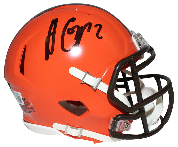 Amari Cooper Signed Cleveland Browns Speed Mini Helmet Beckett 40627 Image 1