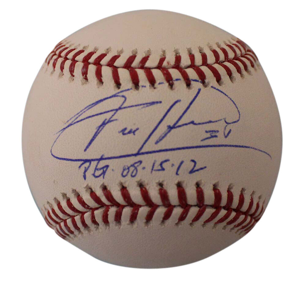 Felix Hernandez Autographed Seattle Mariners OML Baseball PG JSA 24154 Image 1
