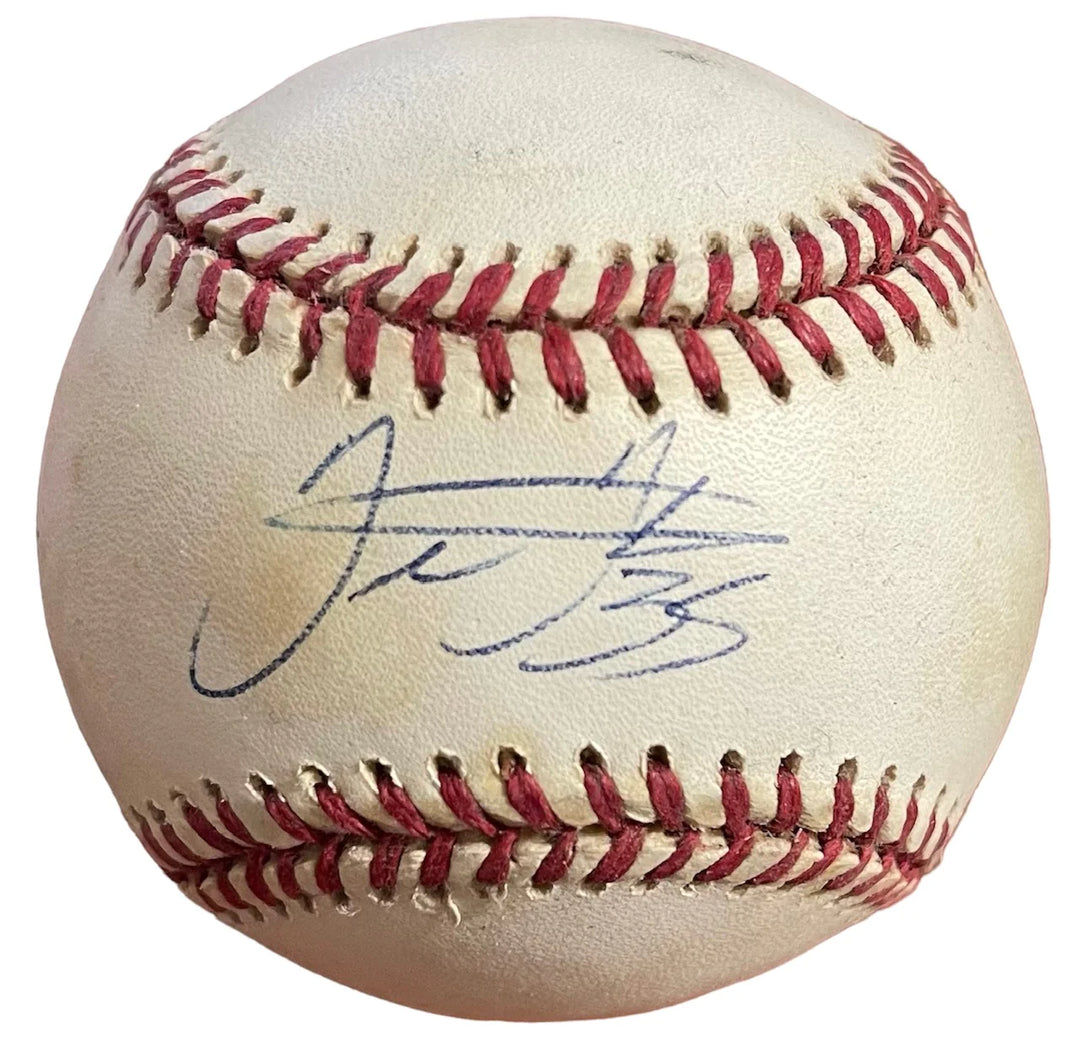 Frank Thomas Autographed Official American League Baseball (JSA) Image 1