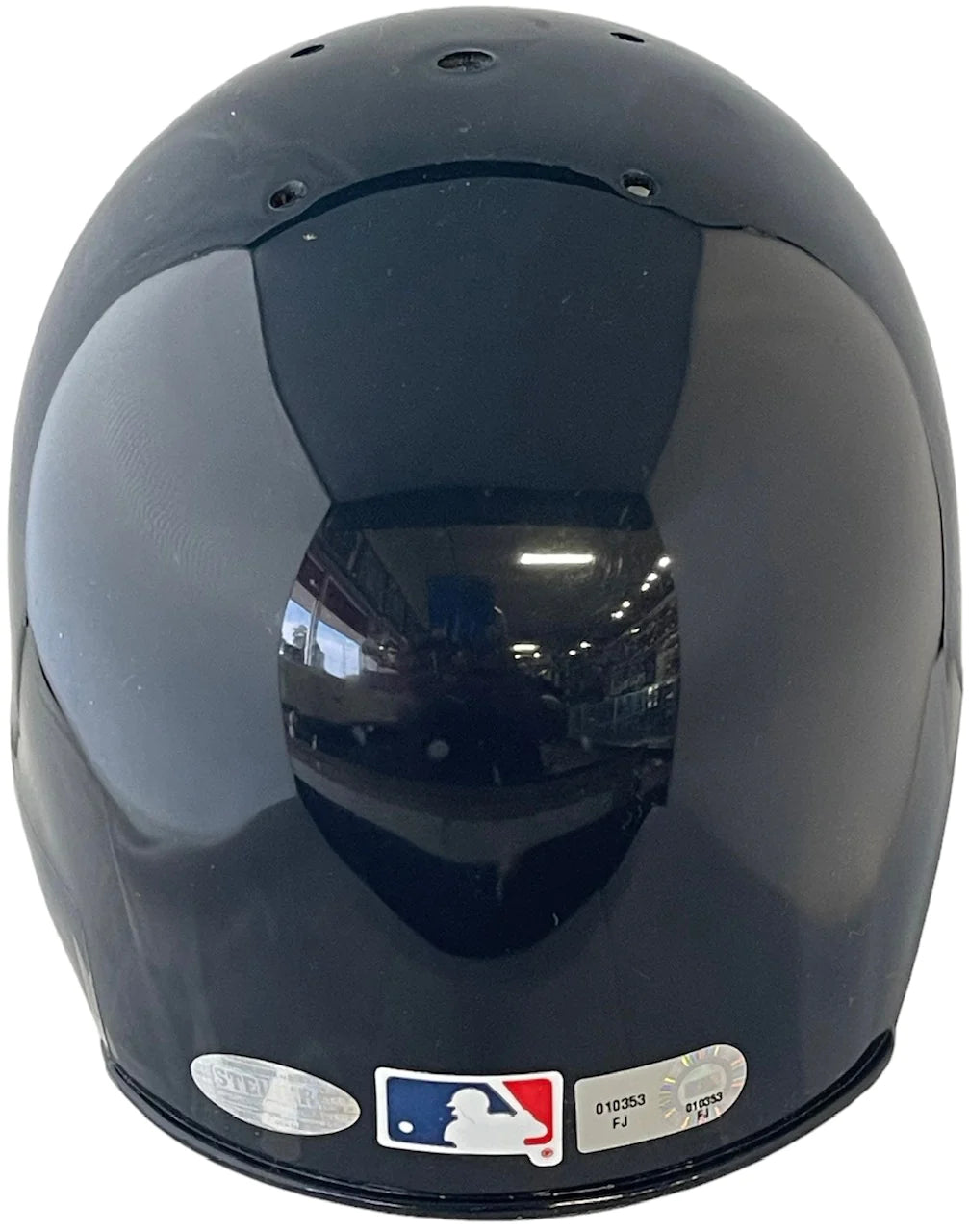 Hank Aaron Autographed Milwaukee Braves Mini Helmet (MLB) Image 2