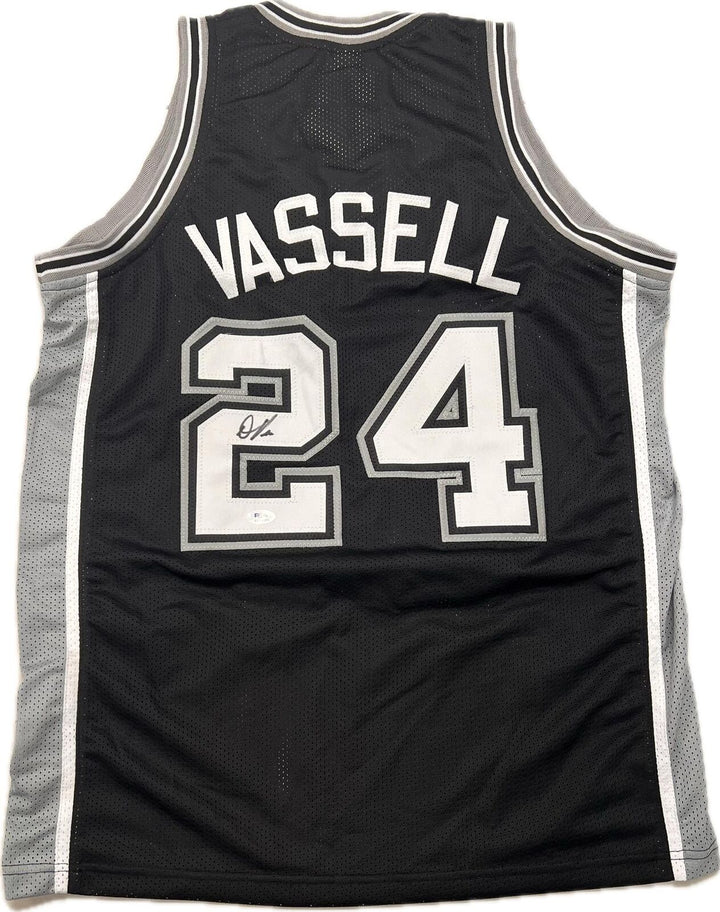 Devin Vassell signed jersey PSA/DNA Spurs Autographed Image 1