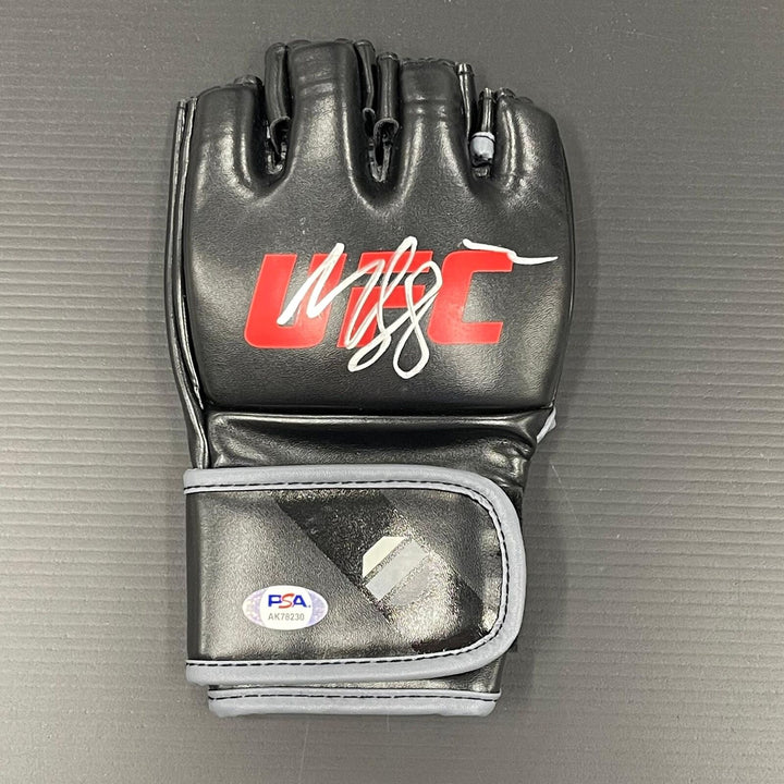 Khamzat Chimaev Signed Glove PSA/DNA Autographed UFC Image 1